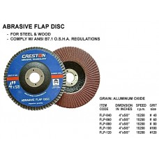 CRESTON FLP-040 ABRASIVE FLAP DISC   